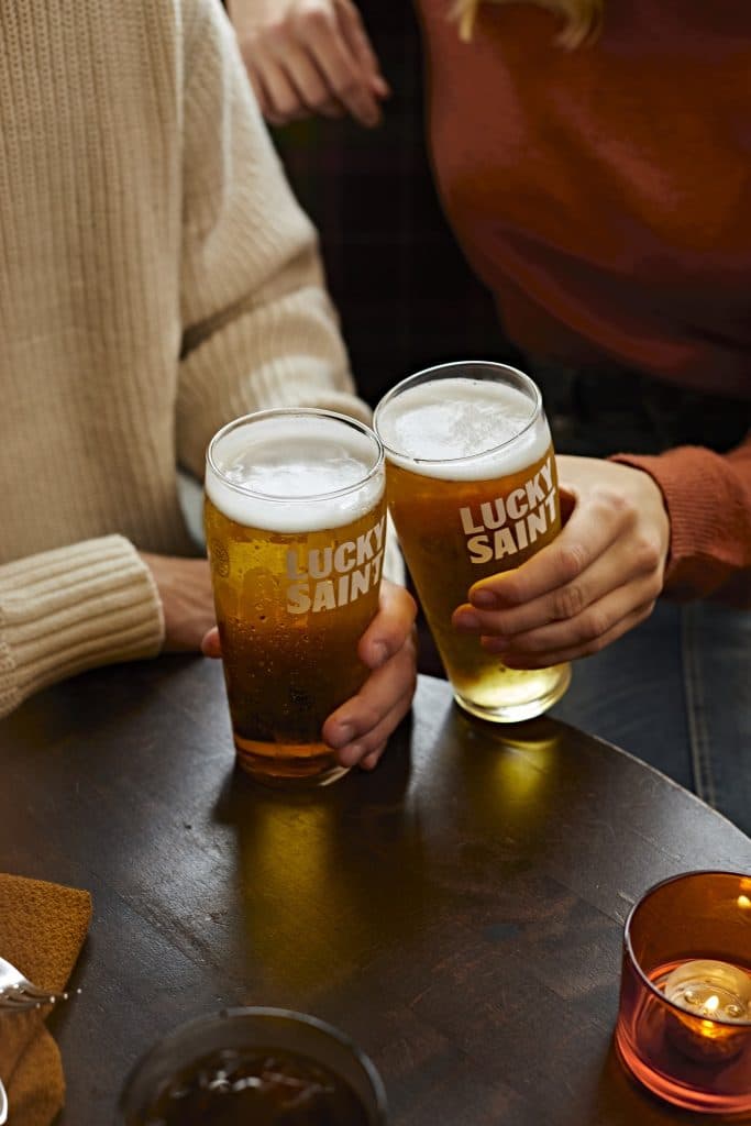 Cover Image for Get a free pint of Lucky Saint at The British Queen